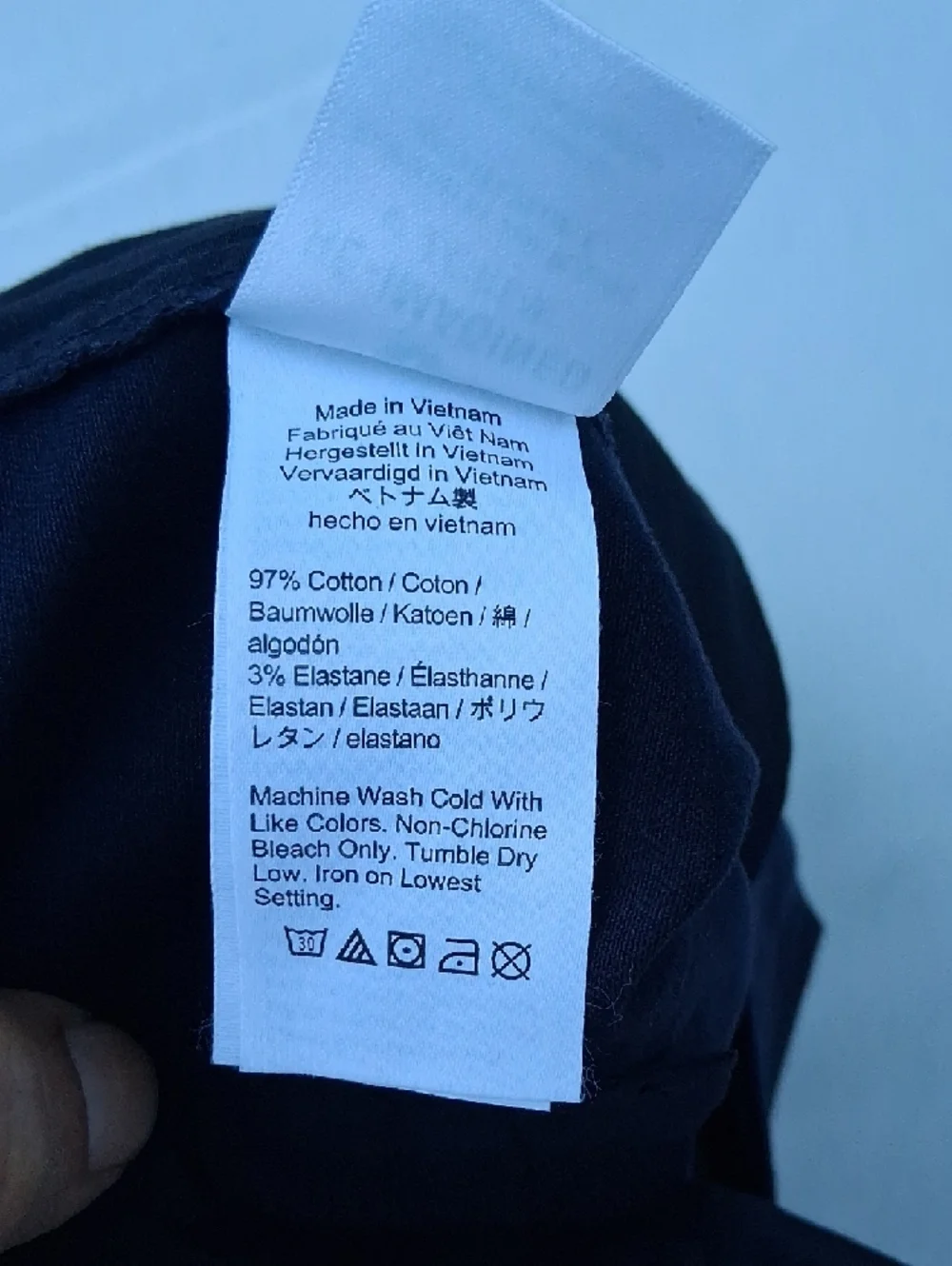 J. Crew Factory Dark Navy Women's Chino‎ Bermuda Shorts